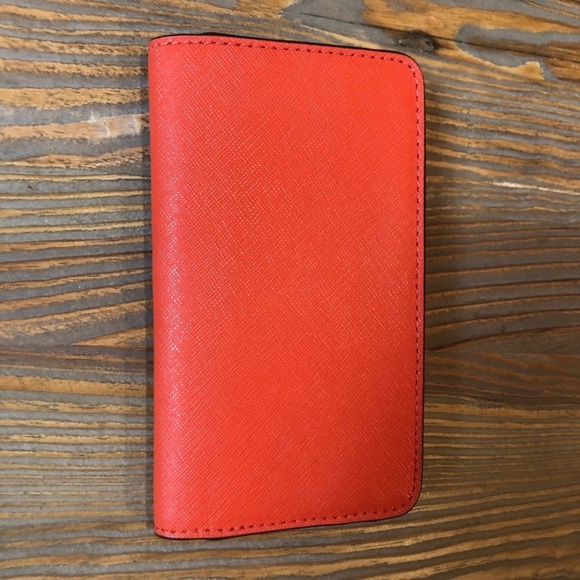 Henri Bendel Red Wallet and Case - Picture 2 of 9